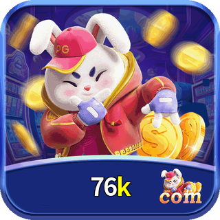 Imagem promocional da 76k mostrando a plataforma e suas vantagens